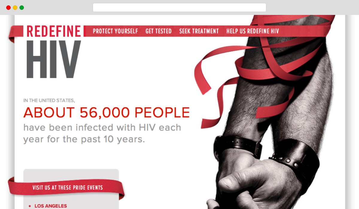 Redefine HIV Website