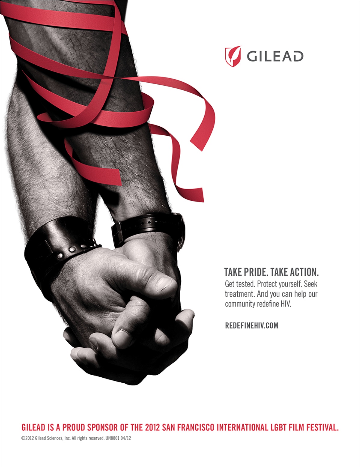 Redefine HIV Print Ad